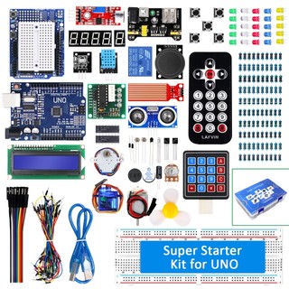 Bộ khởi động siêu / Bộ học tập cho các dự án Uno R3 Arduino