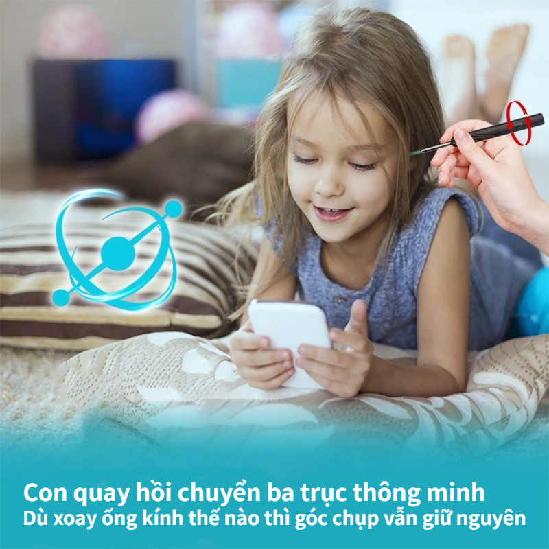 Máy làm sạch tai trực quan không dây Dụng cụ làm sạch tai trực quan thông