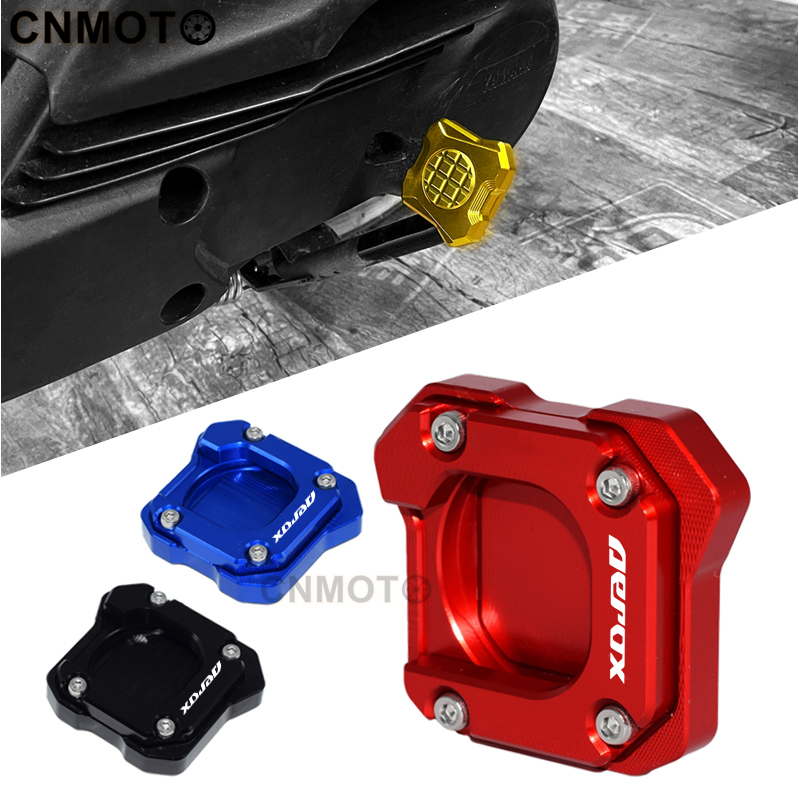 Dành Cho Xe YAMAHA AEROX 155 Aerox V2 Xe Máy Bên Đứng Miếng Lót Tấm Chân Đế Chính Phóng To Hỗ Trợ Mở