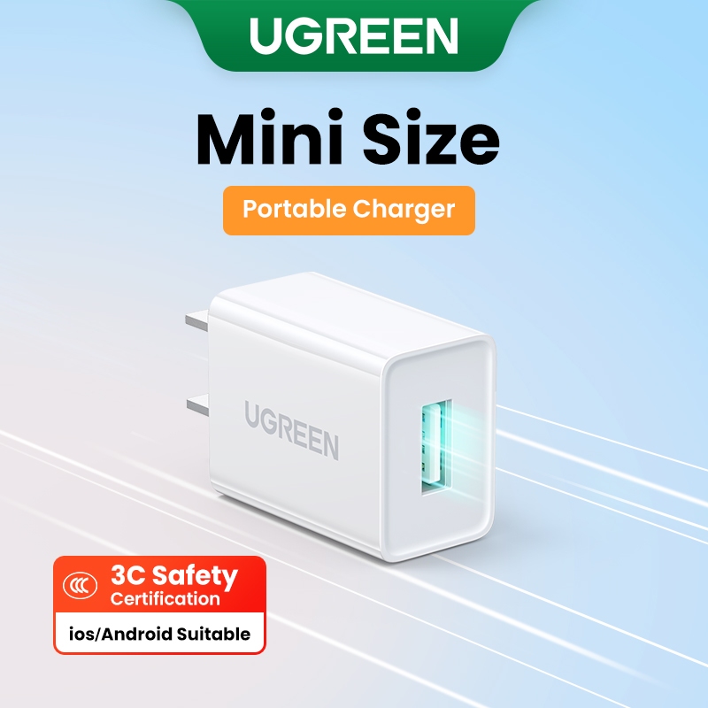 UGREEN Củ sạc 5V1A thích hợp cho iPhone 13/12/11/8 Pro Max Xiaomi Samsung 5V USB Charger for Android Phone | BigBuy360 - bigbuy360.vn