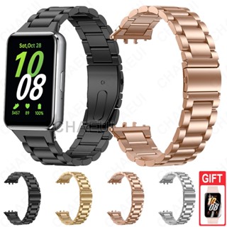  Vòng đeo tay kim loại dây đeo bằng thép không gỉ cho Galaxy Fit 3 