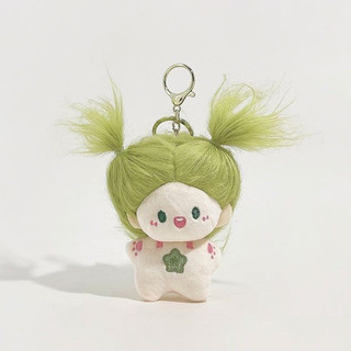 Búp bê dễ thương cô gái búp bê con trai chìa khóa mặt dây chuyền túi đồ trang trí