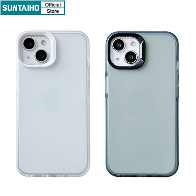 Suntaiho ốp lưng iphone đơn giản đen Trong Suốt nhám Ốp Điện Thoại TPU Mềm Siêu Mỏng Trong Suốt Chống Bẩn Chống Sốc Cho Iphone 15 14 13 12 11 Pro Max IP 7 8 Plus Iphon X XS XR XsMax