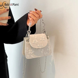 Babi Mami Túi đeo chéo vai tinh tế dành cho nữ Thiết kế thích hợp Túi xách dây chuyền in ba chiều tươi mới