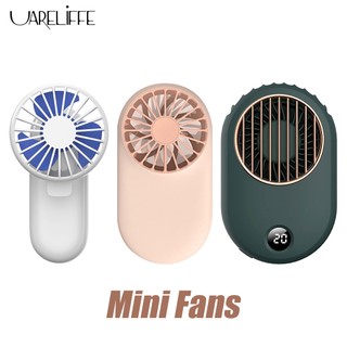 Quạt Mini Uareliffe Trọng Lượng Nhẹ Tốc Độ Gió Có Thể Điều Chỉnh Kích Thước Nhỏ Quạt Cầm Tay Tiếng Ồn Thấp Làm Việc Sạc Gió Mạnh Quạt Di Động