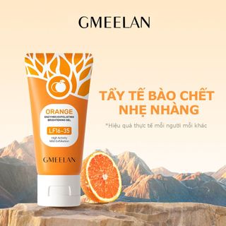 Tẩy Tế Bào Chết Da Mặt GMEELAN ORANGE EXFOLIATING GEL peel da mặt exfoliator for face
