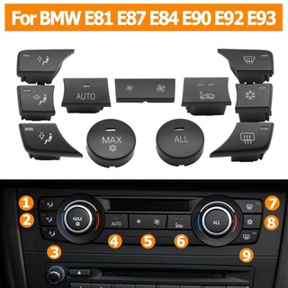 Nút vặn điều khiển nhiệt độ máy điều hòa cho bmw 1 3 series x1 x3 e81 e82 e87 e88 e90 e91 e92 e93 e84 f25