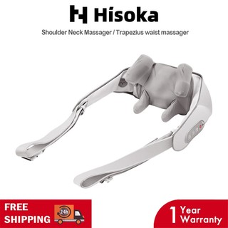 Máy mát xa cổ vai Hisoka nén nóng Máy mát xa cổ 360° Hỗ trợ cổ