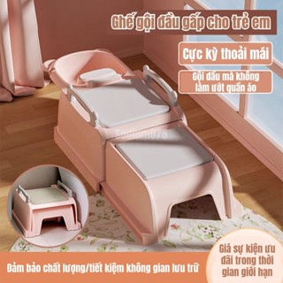 Có thể bán buôn Ghế gội đầu có thể thu vào cho trẻ em với bồn rửa tháo rời tiện dụng mới biết đi Sodium075 Hàng giao ngay