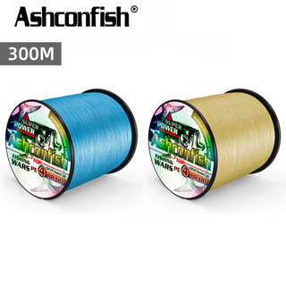 Ashconfish Cuộn Dây Câu Cá Bện 4 Sợi 300M X4 Dyneema