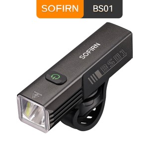 Đèn led chiếu sáng ban đêm có thể sạc lại bằng cổng usb sofirn bs01 cho xe đạp leo núi