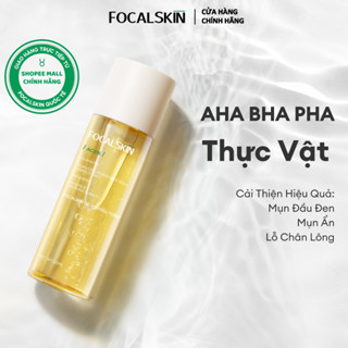 FOCALSKIN Toner Hoa Xương Rồng AHA BHA PHA Hỗ Trợ Sạch Bụi Bẩn Dầu Thừa Mụn Đầu Đen Trên Da 30ml