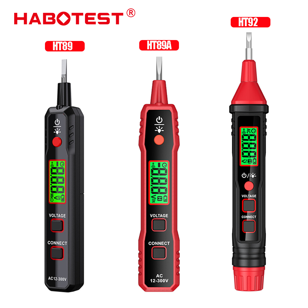   vận chuyển trong vòng 24 giờ Habotest HT92 HT89 HT89A Bút Đồng Hồ Đo Điện Áp Để Đo AC   DC Vôn Kế Điện Trở Diode Điện Dung Đồng Hồ vạn Năng 