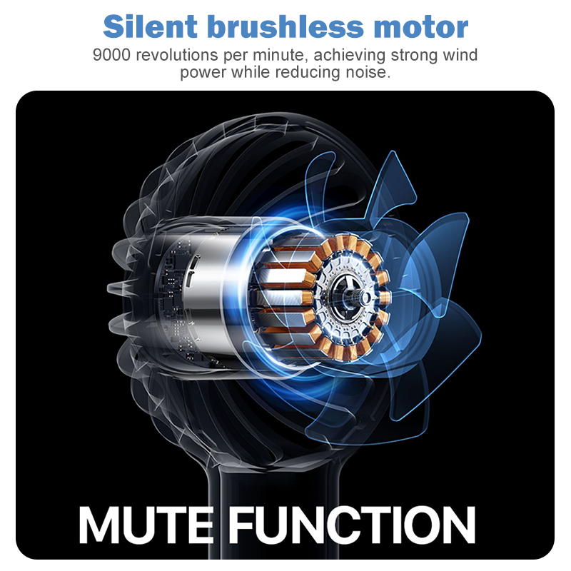 GOOJODOQ Quạt Mini cầm tay có thể sạc lại cho trẻ em đi học Sạc USB nhỏ tốc độ gió mạnh | BigBuy360 - bigbuy360.vn