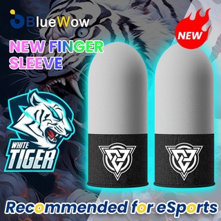 BlueWow bao tay chơi game găng tay găng tay chơi game Màn hình cảm ứng chống mồ hôi thoáng khí Vỏ ngón tay Găng tay cảm ứng di động nhạy cảm Đầu ngón tay thoáng khí Chống mồ hôi Vỏ ngón tay chống trượt cho lửa miễn phí