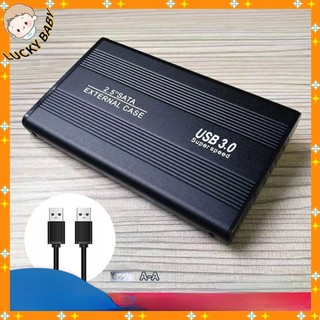 Box ổ cứng - Vỏ ổ cứng 2.5in 4TB Đèn LED chỉ báo nhôm có thể tráo đổi nóng Cổng USB 3.0 5Gbps gắn ngoài - HILUCKYBABY