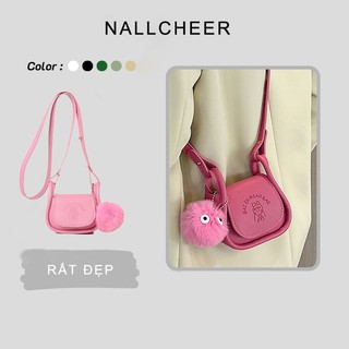 Nallcheer Túi Xách Đeo Vai Nhật Bản Và Hàn Quốc Đơn Giản Thời Trang Và Đa Năng Có Sức Chứa Lớn (Kèm Phụ Kiện)