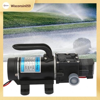 Máy bơm nước điện 12v/24v 120w màng tự mồi 10l/m cho máy rửa áp lực cao