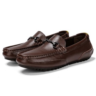 WHG Giày lười nam Da Bò Cao Cấp 38-45