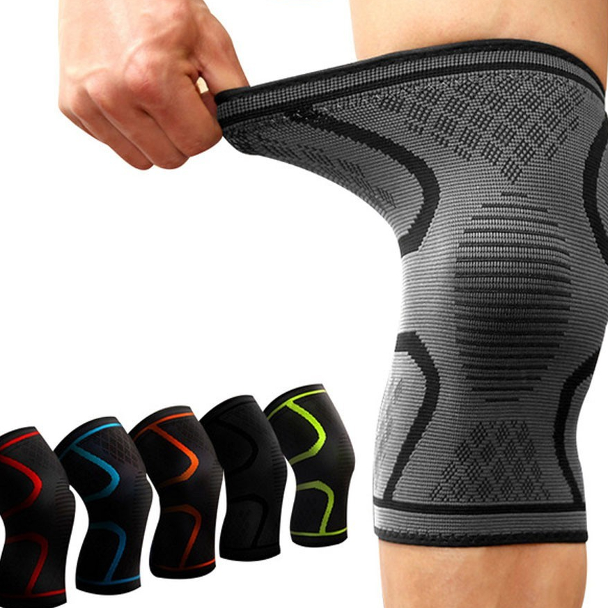 GYM sport【ready stock】Bó gối thể thao Bảo vệ đầu gối Hỗ trợ cơ bắp Phòng ngừa viêm khớp Bó gối giảm đau khớp Một con