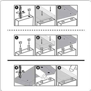 Chốt Lấy Tâm Gỗ Nhiều Kích Thước  8 Chiếc