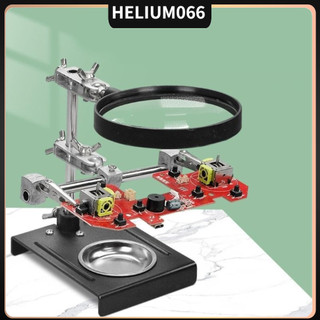 Kính lúp kẹp soi hàn mạch điện tử, Kính lúp hàn mạch điện tử phóng đại Helium066