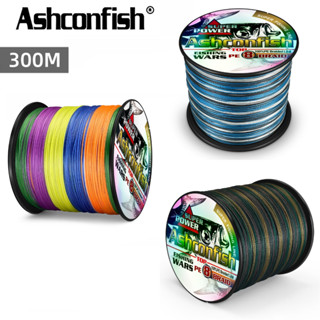 Ashconfish Cuộn Dây Câu Cá Bện 8 Sợi Ashconfish 300M 6-150LB