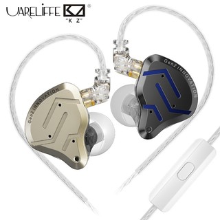 Tai nghe có dây Uareliffe KZ ZSN Pro 2 1BA + 1DD Hybrid Driver Metal lEM HIFI Bass In Ear Monitor Tai nghe Tai nghe thể thao khử tiếng ồn có cáp có thể tháo rời