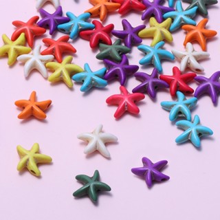 10 Chiếc Hình Sao Biển Ngọc Trai Hạt Rời Miếng Đệm Hạt Hạt Hạt Cho DIY Trang Sức Làm Vòng Tay Vòng Cổ