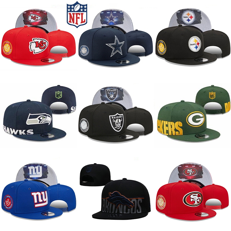 Nón Lưỡi Trai NFL OAKLAND RAIDERS Thiết Kế Mới Thời Trang Theo Phong Cách Hip Hop