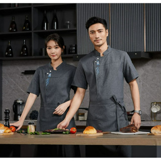1pc chef uniform women men chef tops not include apron