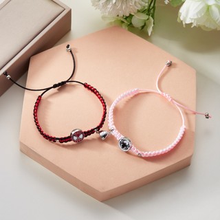 2 Chiếc Người Nhện Hello Kitty Mèo Từ Tính Cặp Đôi Dệt Vòng Tay RINHOO FRIENDSHIP Tình Bạn Kỷ Niệm Phụ Kiện