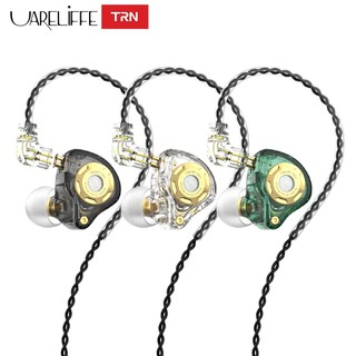 Tai nghe có dây Uareliffe TRN MT1 Pro Màn hình trong tai HIFI 10mm Cuộn dây di chuyển mạch từ tính kép Âm trầm tốt Tai nghe nhạc giảm tiếng ồn có cáp có thể tháo rời