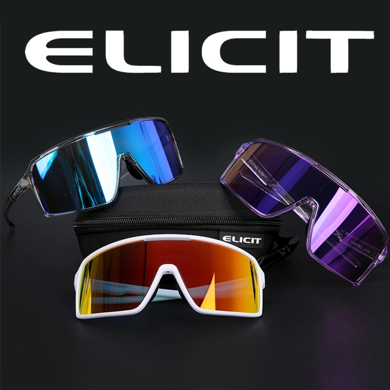 ELICIT Kính Mát Đi Xe Đạp Ngoài Trời Xe Đạp Đường Bộ MTB Xe Đạp Leo Núi Chạy Câu Cá Kính Dành Cho Na