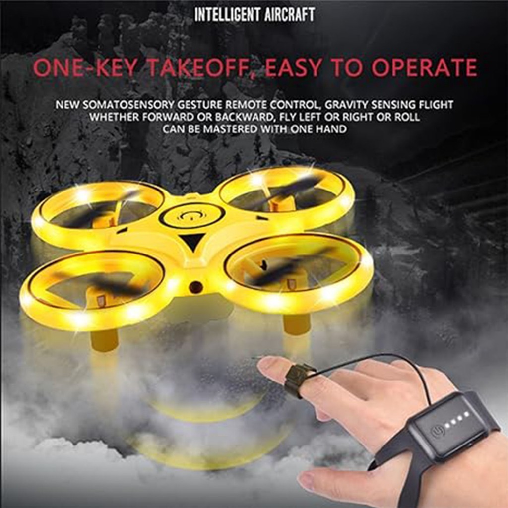 Cảm biến chuyển động tay LED DRONE XX18 Chống va chạm RC Quadcopter Máy bay DRONE MINI DRONE | BigBuy360 - bigbuy360.vn