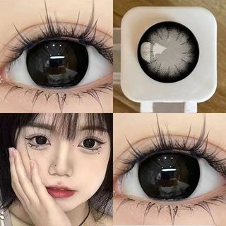 Irislens 1 Cặp (2 Cái) Màu Mắt To Mềm Mại Tự Nhiên Ống Kính Tiếp Xúc Thoải Mái Với Trang Điểm Thích Hợp Cho Học Sinh 14.5mm