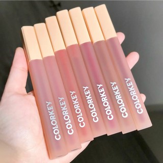 Colorkey Water Mist Lip Glaze Kolaqi Soft Mist Watery Lip Gloss Whiteing Non-Stick Cup Non-Fade
