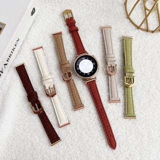 Dây da Thích hợp cho Huawei Watch GT4 / GT3 / gt2 / watch3pro Dây đeo đồng hồ thời trang bằng da thật4pro gt2 Nữ gt1 Cảm giác cao cấp 41mm
