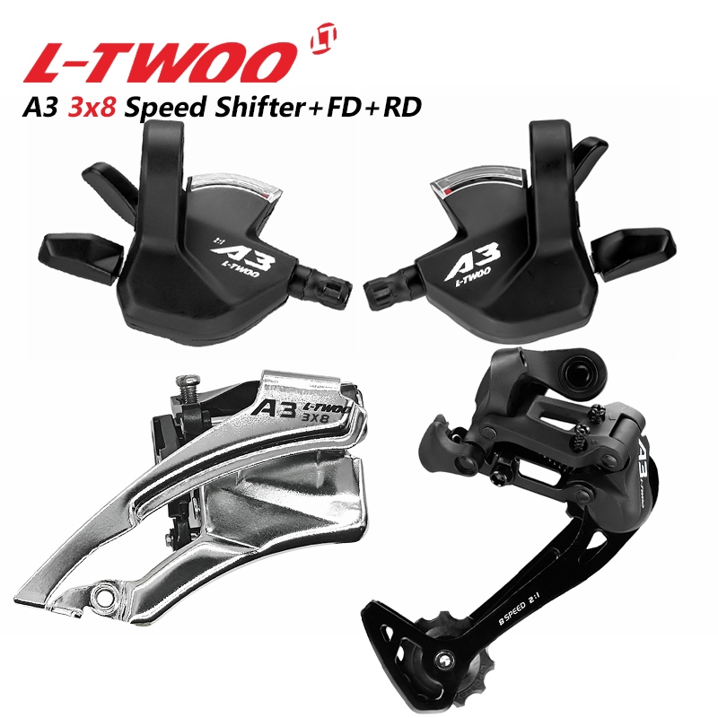 Ltwoo A3 3x8 Tốc Độ 24 Tốc Độ Derailleur Phía Sau Derailleur Phía Trước Cần Số Groupset Sang Số RD FD Cho Xe Đạp Leo Núi MTB Phiên Bản Mới