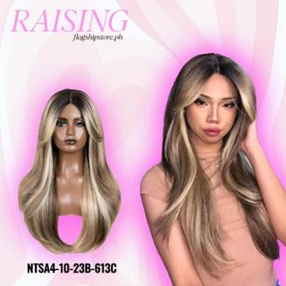  Bộ Tóc Giả Dài Thẳng 26 inch Màu Đen Bằng Sợi Tổng Hợp Dành Cho Nữ 