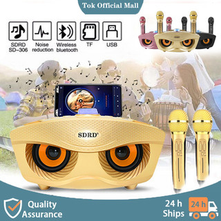 Loa Bluetooth Karaoke Micro Không Dây Karaoke Micro Kép
