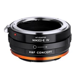 Bộ chuyển đổi k & f concept nik -nex iv pro cho ống kính dòng nikon f / d / g sang máy ảnh gắn dòng sony e