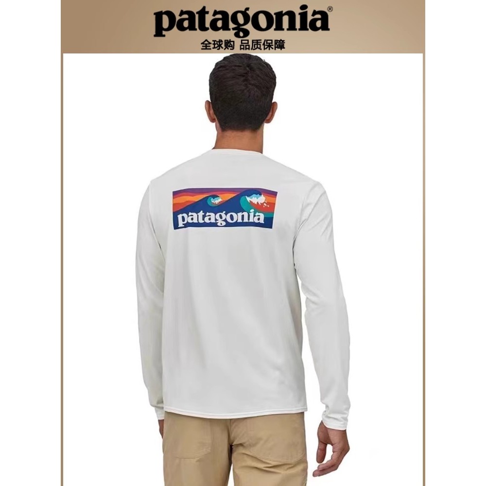 Áo hoodie cặp đôi cổ tròn cổ tròn dáng rộng và đa năng Patagonia dành cho nam và nữ, áo hoodie unisex