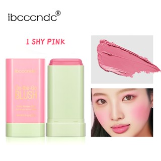 Phấn má hồng dạng thỏi và tạo khối Ibcccndc tông màu tự nhiên lâu trôi chống thấm nước 19g