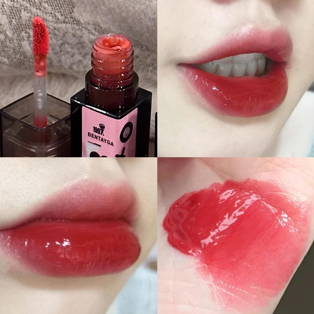 Bentayga Figs Lip Gloss Đen Hồng Dưỡng Ẩm Dưỡng Ẩm Lâu Dài Son Môi Thiên Nhiên