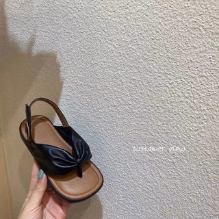 Dép xỏ ngón và dép mùa hè dành cho bé gái Giày công chúa có nơ Giày đi biển