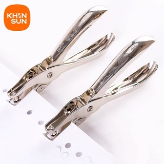 Kìm bấm lỗ giấy refill dụng cụ bấm lỗ giấy đơn làm sổ còng sổ tiện dụng