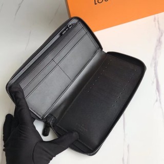 Sẵn sàng giao hàng 100% chính hãng mới louis vuitton lv zippy dây kéo ví dọc m6902