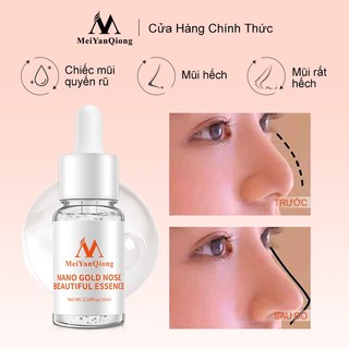 MeiYanQiong Tinh Dầu Nâng Mũi Làm Dẻo Và Nâng Mũi, Giúp Mũi Cao Và Quyến Rũ 10ml