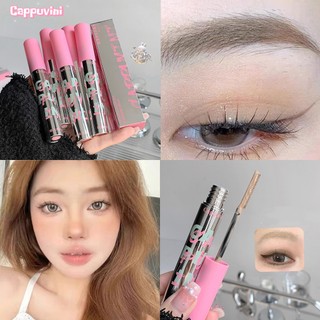Cappuvini Kem Nhuộm Nắp Bột Nhỏ Kem Lông Mày Không Dễ lem